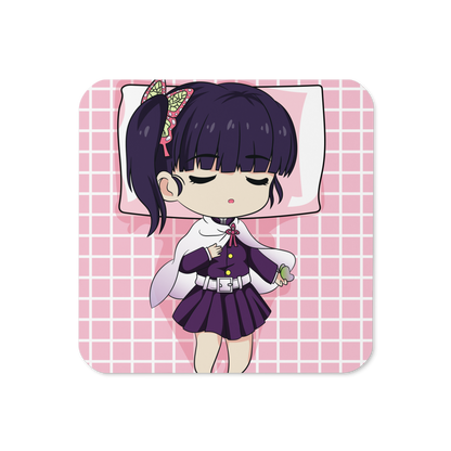 Sleepy Kanao Tsuyuri Cork-back coaster