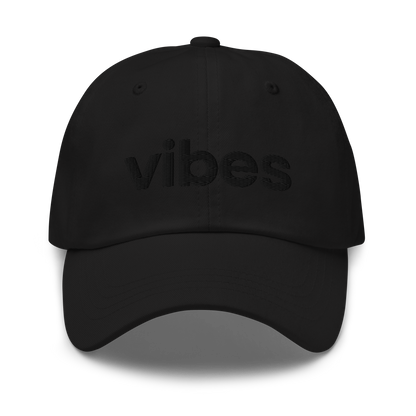 "vibes" embroidered Cap - Collected Vibes