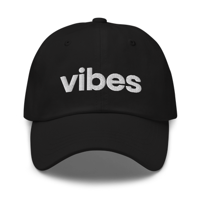 "vibes" embroidered Cap - Collected Vibes