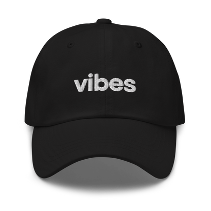 "vibes" embroidered Cap - Collected Vibes