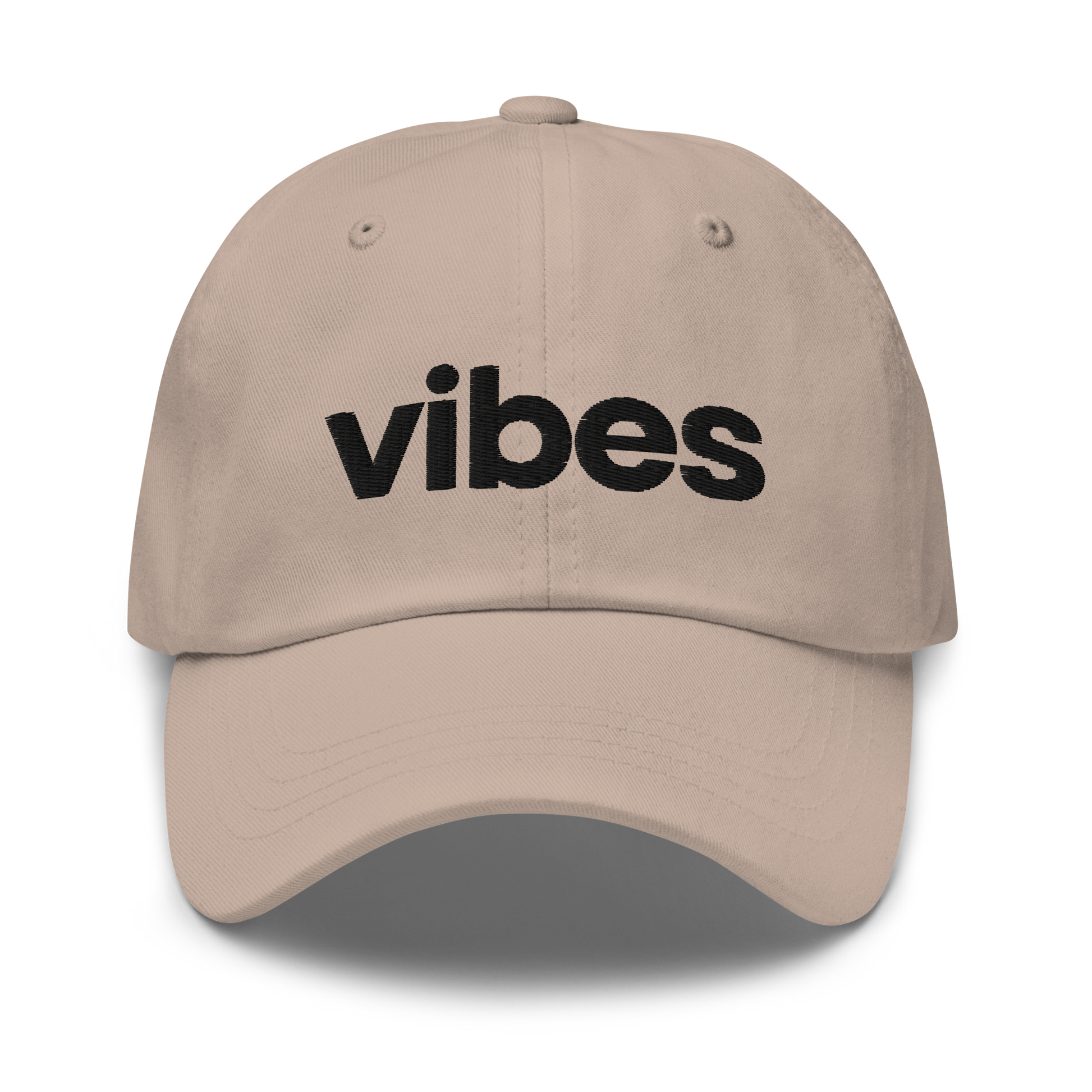 "vibes" embroidered Cap - Collected Vibes