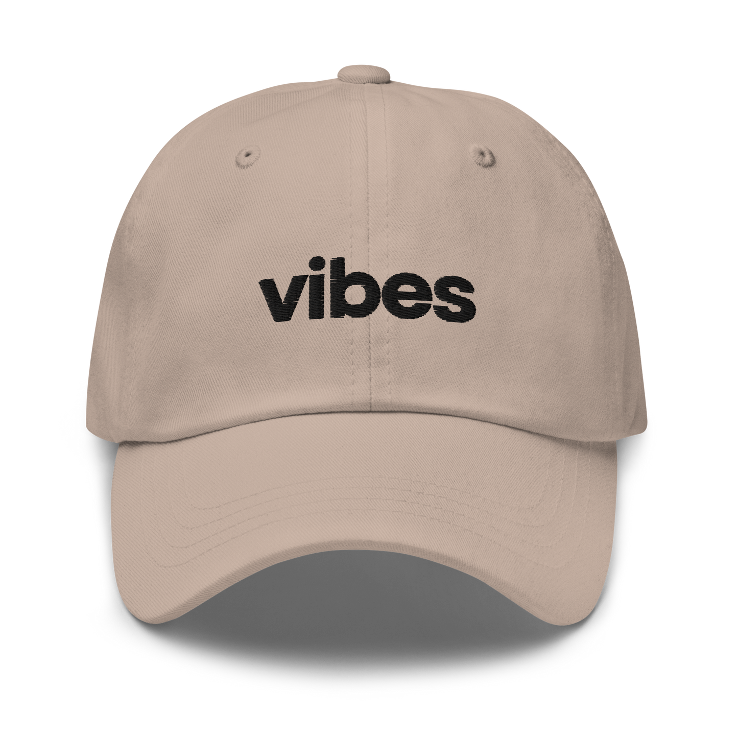 "vibes" embroidered Cap - Collected Vibes