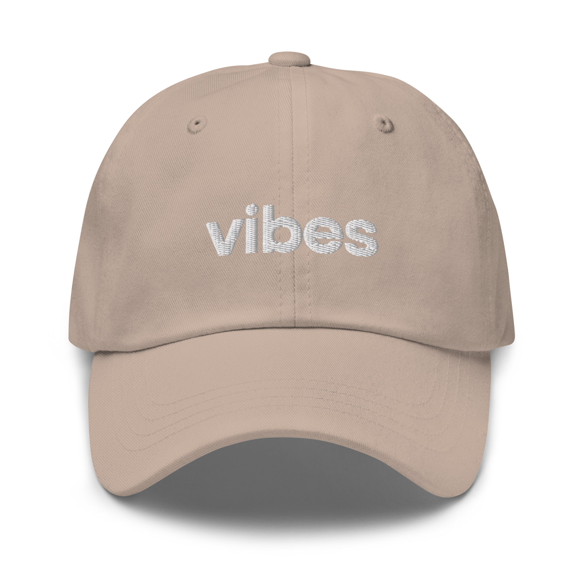 "vibes" embroidered Cap - Collected Vibes