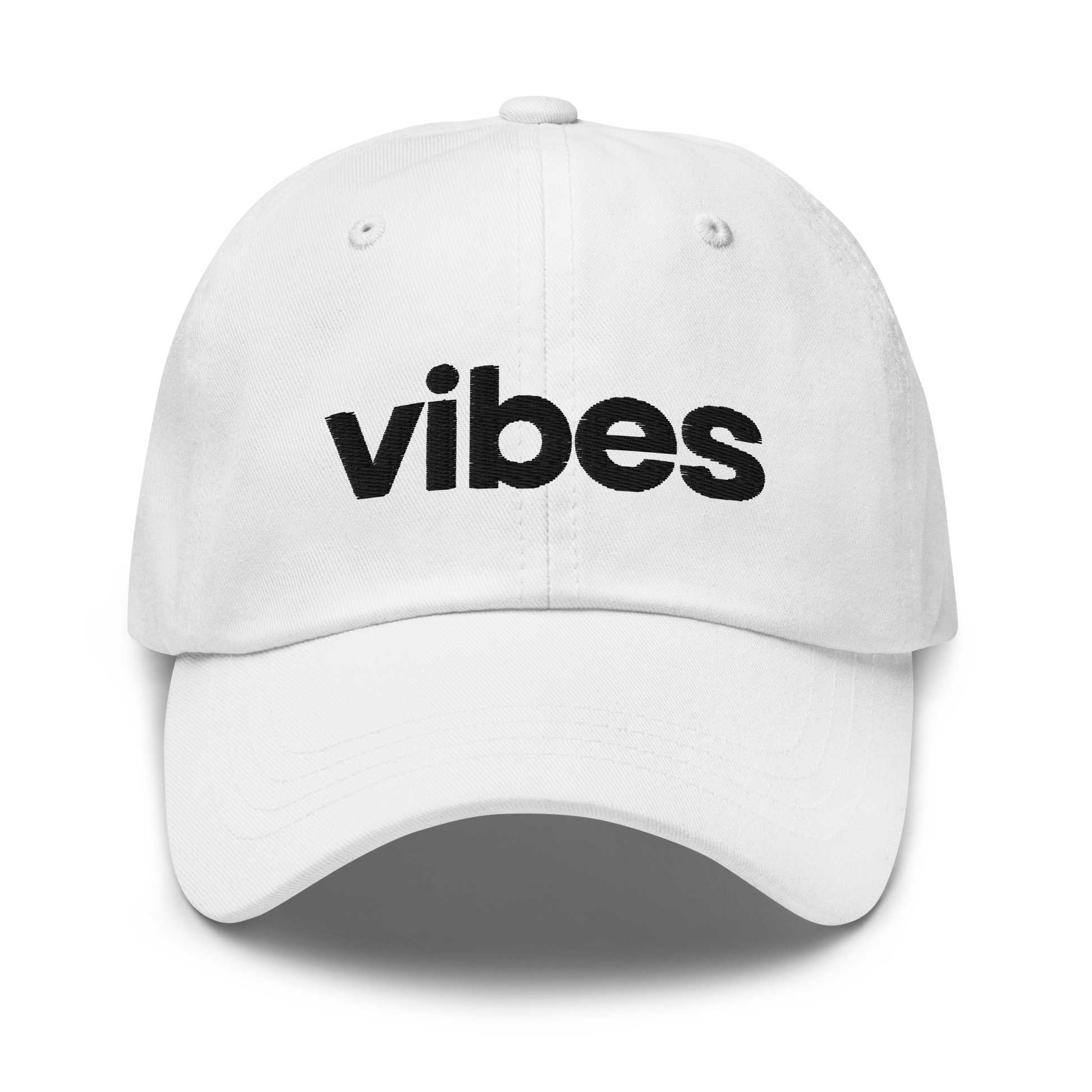 "vibes" embroidered Cap - Collected Vibes