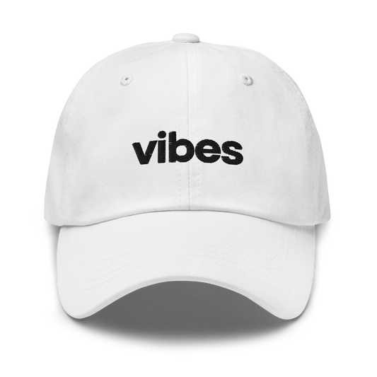 "vibes" embroidered Cap - Collected Vibes