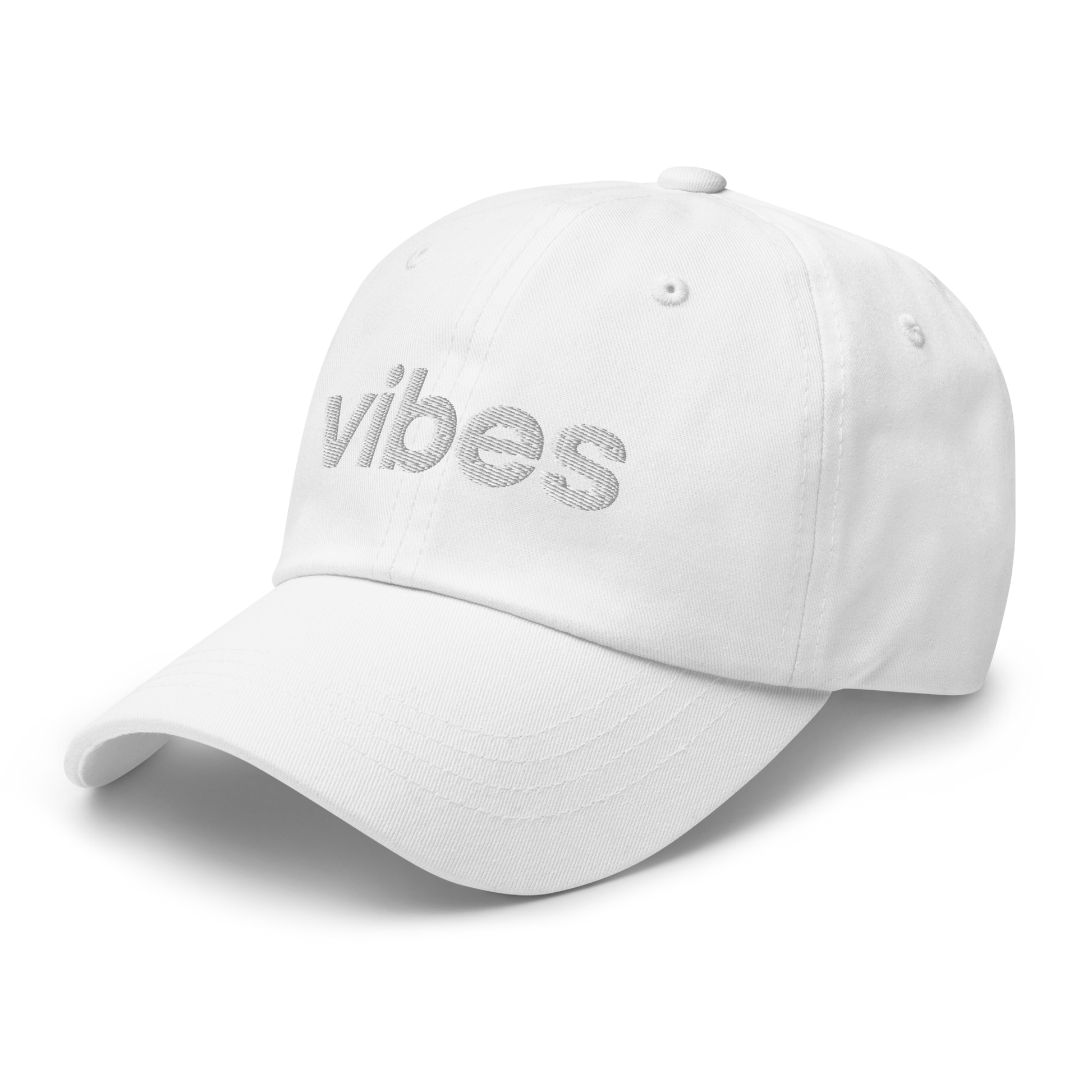 "vibes" embroidered Cap - Collected Vibes