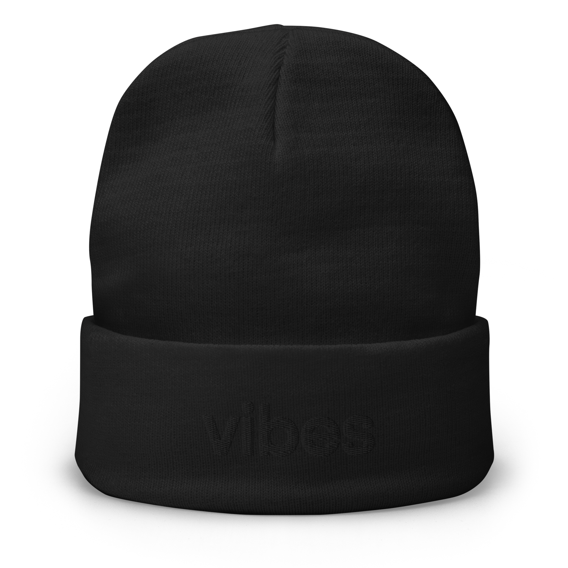 "vibes" embroidered Beanie - Collected Vibes