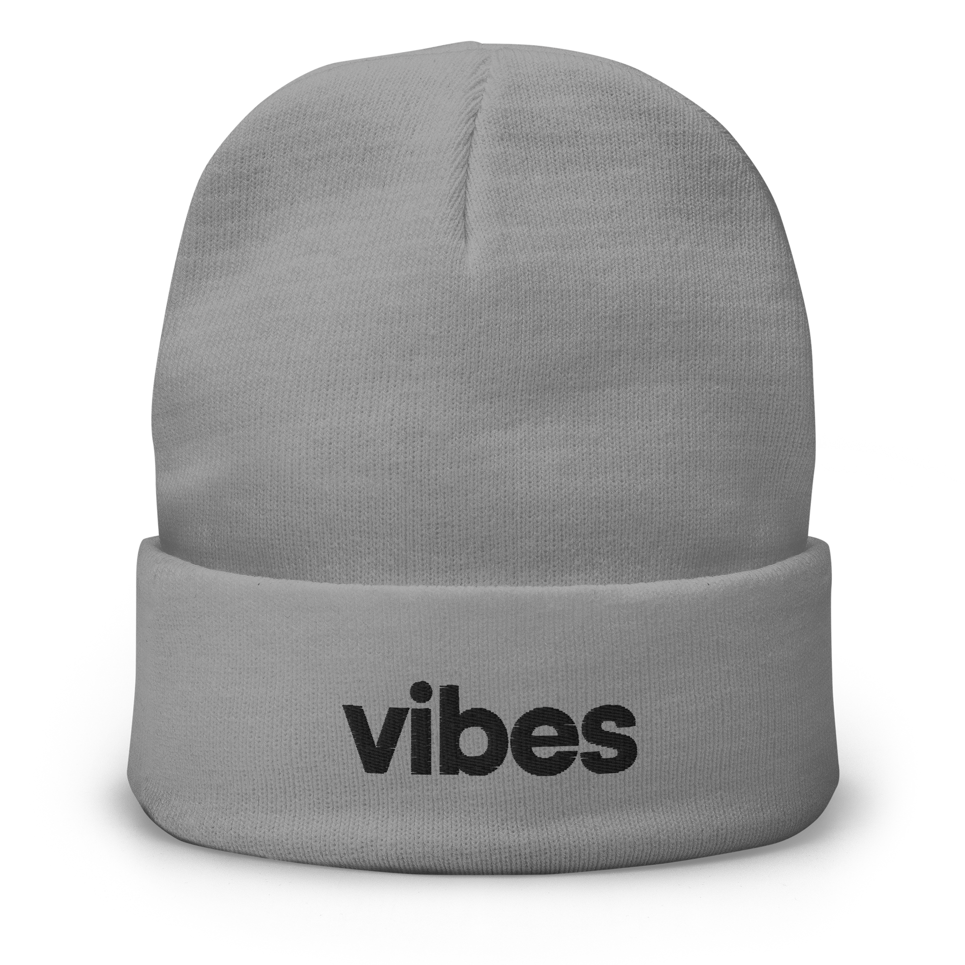 "vibes" embroidered Beanie - Collected Vibes