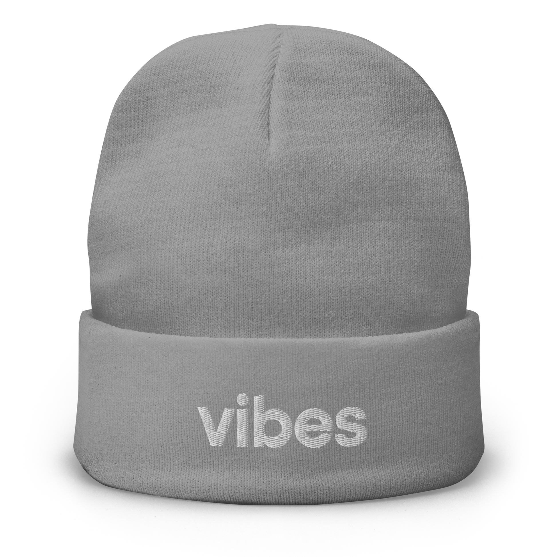 "vibes" embroidered Beanie - Collected Vibes