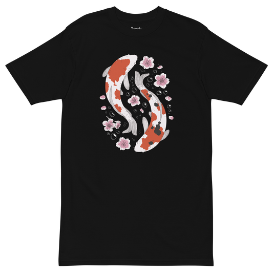 Koi Nishikigoi Fish Heavyweight Tee - Collected Vibes