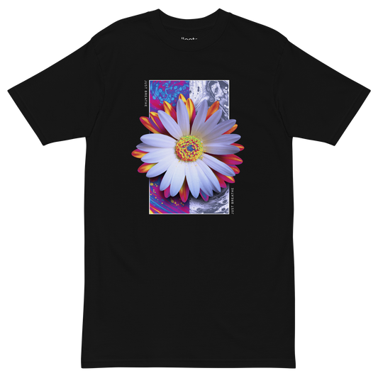 Holographic Flower Heavyweight Tee - Collected Vibes