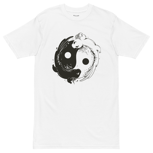 Axolotl YingYang Heavyweight Tee - Collected Vibes