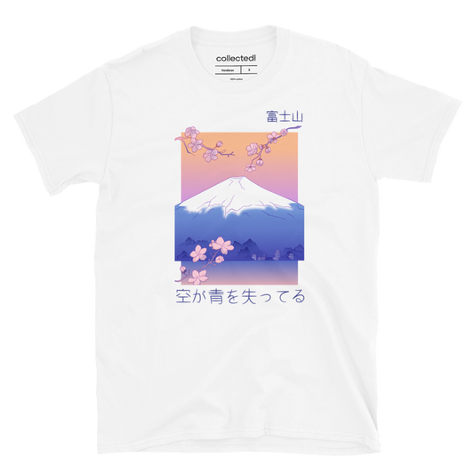 Vaporwave Mountain Unisex T-Shirt - Collected Vibes