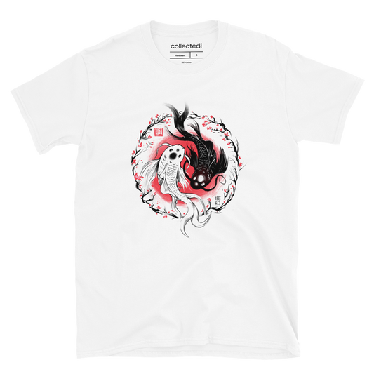 Koi Fish YingYang Unisex T-Shirt - Collected Vibes