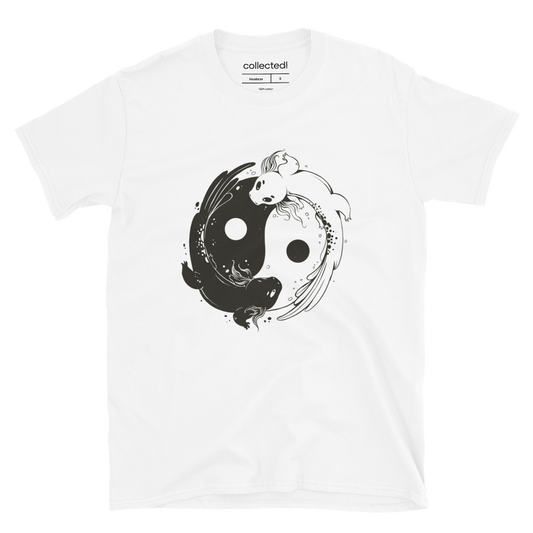 Axolotl YingYang Unisex T-Shirt - Collected Vibes