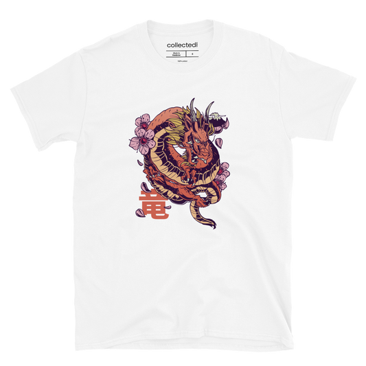 Sakura Dragon Unisex T-Shirt - Collected Vibes